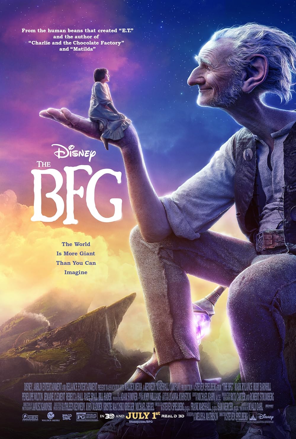 The BFG 2016 English Movie